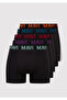 5-Piece Black Basic Boxers 0910619 -900