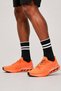 Original Men's 2 Pairs Gym Bodybuilding Fitness Bodybuilding Weight Training Trainer Ribbed Socks for Running Walking 2 Striped Long Socks Premium Sweat-Absorbing Athlete Socks - Retro Crew Model - 7