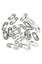 MTSPACE 20pcs/Set Picture Hangers 44mmX16mm Metal Keyhole Hanger Fasteners for Picture Photo Fram... - 5