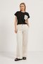 Elastic Waist Tensel Palazzo Trousers