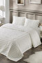 Loselya Series Dowry Bohemian Double Bedspread Set Plush Soft Fabric 220 X 230 cm 1 Bedspread, 50 X 70 cm 2 Pillowcases