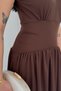Women's V-Neck Waist-Slit Midi Dress – Stylish Sleeveless Casual - 5