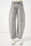 Women's High Waist Jeans 30081 - Gray - 2