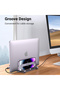 Vertical Laptop Stand, Ugreen, Adjustable, Model 60643, Silver - 5