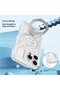 iPhone 16e/ iPhone 17e case, Carbon Shield PRO, shockproof, white - 2