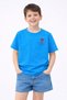 Girls and Boys Oversize Embroidered Cotton Unisex Summer T-Shirt