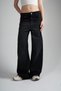High Waist Wide Leg Palazzo Jean Trousers Cty-Abr-2221 - 4