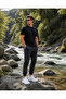 White Striped Lace-Up Mesh Men's Sports Casual Premium Shoes - 3