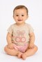 Baby Girl 2-Piece Summer Set Cherry Embossed Embroidered T-Shirt and Shorts 6-9-12-18 Months - 3