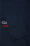 Navy Blue Comfortable Fit Wrinkle-Free, Iron-Free Modal Fabric Lycra Men's Shirt 2602633 - 5