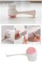 Double-Sided Facial Body Cleanser, Blackhead Pore Cleaner Exfoliating Brush - 7