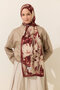 Noa Rami Shawl - Burgundy