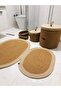Straw Jute 6 Piece Bathroom Set - 2