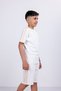 Boy's Elastic Waist Cotton Shorts Set - 2