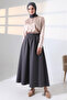 Loose Cut Maxi Skirt with Pockets, Comfortable & Stylish - 5