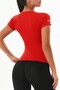 Women's Breathable High Stretch Short Sleeve, Motivational Design T-Shirt for Yoga Fitness and Running - 3