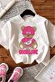 تيشيرت أبيض مطبوع عليه GOOD LOVE THE BEAR للجنسين