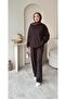 DOUBLE KNIT STONE-EMBELLISHED MODAL SET