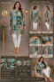 Moda Başak 100% Cotton Woven Patterned Tunic Comfortable Cut Plus Size - 5