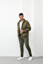 Button Detailed Suede Jacket