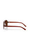 Men's Sunglasses with Metal Frame with Uv400 Protection Brown Color Plg-2133C2 - 5