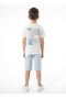 Bagged Boys' Summer 2-Piece Top and Bottom Set 8-14 Years 4161 - 3