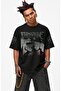 Unisex Oversize Bullet for My Valentine Temper Temper Sleeve Printed Rock Band T-Shirt