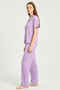 Rosalie Betty Bamboo Buttoned Short Sleeve Women's Pajama Set - 5