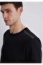 M0612689 Black Printed T-Shirt Men's T-Shirt Black - 7