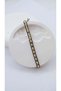 Square Plate and Dorica Knitted Adjustable Bracelet