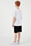 Cotton Regular Fit Crew Neck Shorts Top and Bottom Set Boy's Suit6212015 - 7