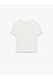 Dinosaur Printed Cotton Ecru Baby Boy Shirt 6Smb10174Tk - 2