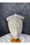 Shiny Stone Zircon Bridal Crown Wedding Hair Accessory Glamorous Elegant Model - 5