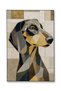 Sdt Dog Patterned Modern Woven Base Decorative Carpet Sdt944 - 3