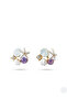 Sea Star and Oyster Figured Stone Marine Earrings