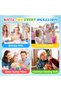 Fidget Toys Squishy Stress Cube, Stress Balls for Kids Adults Squishies Stress Relief, Ice Squishy Cube Sugar Balls, Sensory Toys for Kids with Autism, Fidgets for Classroom Prize Toy srandom color - 6