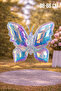Hologram Butterfly Foil Balloon 88X66 cm – Sparkling Large Size Balloon - 2