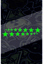 Sequential Star 30X8Cm Jdm Car-Motor-Laptop Hologram Optional Sticker Sequential Star from Large to Small