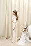 Naval White Crop Skirt Knitwear Set - 4