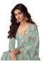 Greenish-Blue Airtex Chinon Silk Embroidered Suit Set with Dupatta - FFT6925 | Greenish-Blue - 2