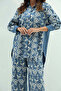 Navy Cotton Casual Wear - 5
