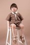 Boy's Holiday Shirt Shorts Set Stylish Summer Wear 1-6 Years Old - 2