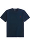 Men's 5-Pack T-Shirt 100% Cotton Single Jersey Comfortable Fit Basic T-Shirt Crew Neck Embroidered T-Shirt - 5
