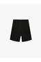 Straight Fit Belted Lace-Up Printed Sports Shorts - 5
