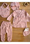 Eid Bowknot Newborn 5-Piece Hospital-Release Baby Set - 4