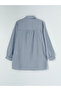 Blue Striped Women's Shirt Tunic - 6