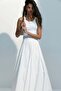 Pleated cotton skirt - 3