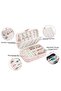 Travel Jewellery Organizer Box - Compact and Elegant Storage Case for Accessories - 2