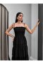 Lace Detailed Shoulder Tie Dress - 4