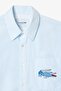 Men's Relaxed Fit Blue Shirt Bol Kesim Men's Shirt Blue - 5